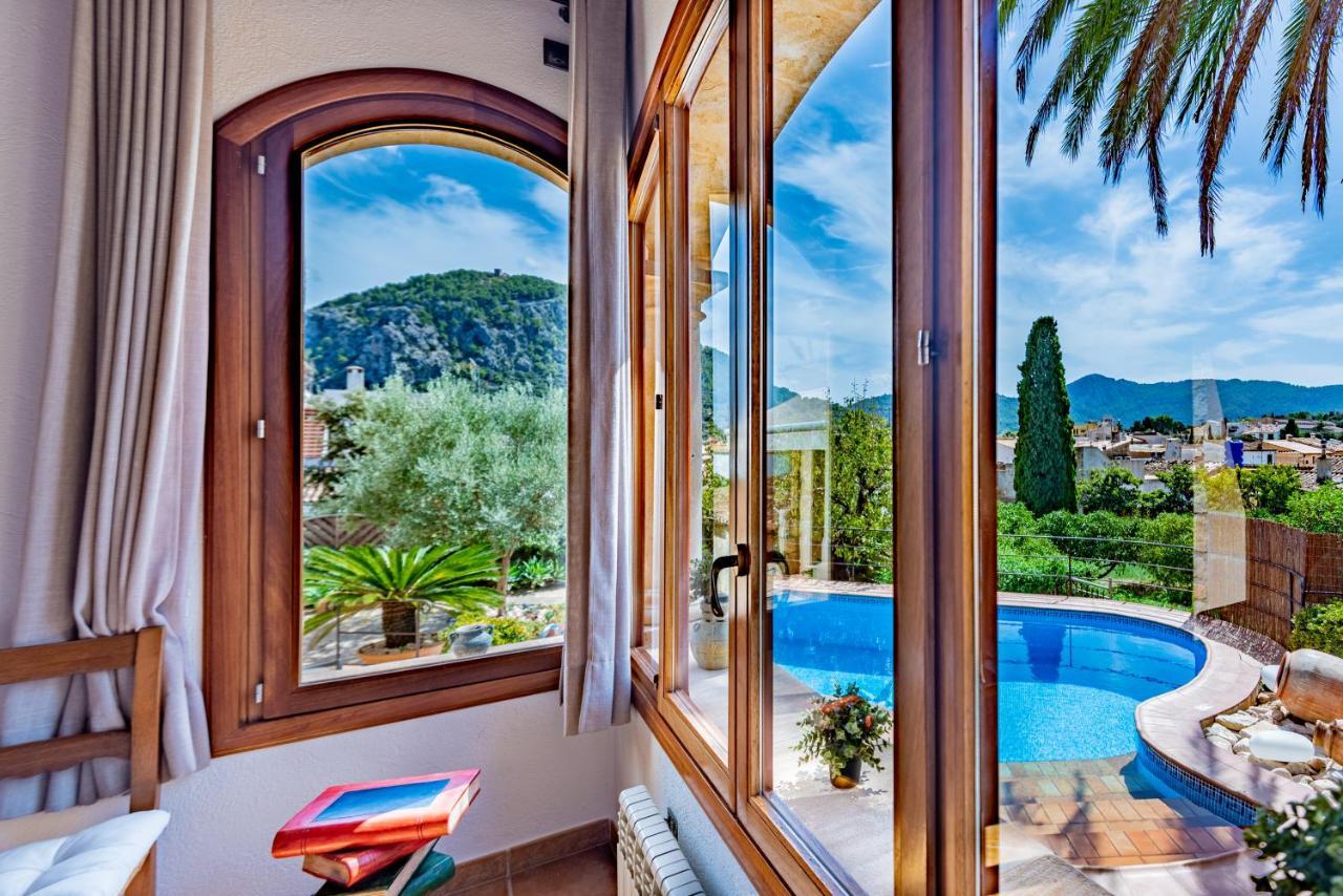 Villa In Center Of Pollensa With Pool And Jacuzzi المظهر الخارجي الصورة